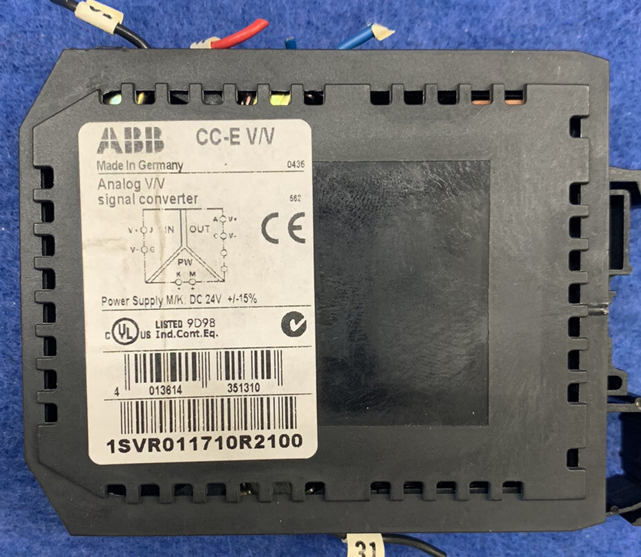 ABB CC-E V/V Analog Signal Converter Used Free Shipping
