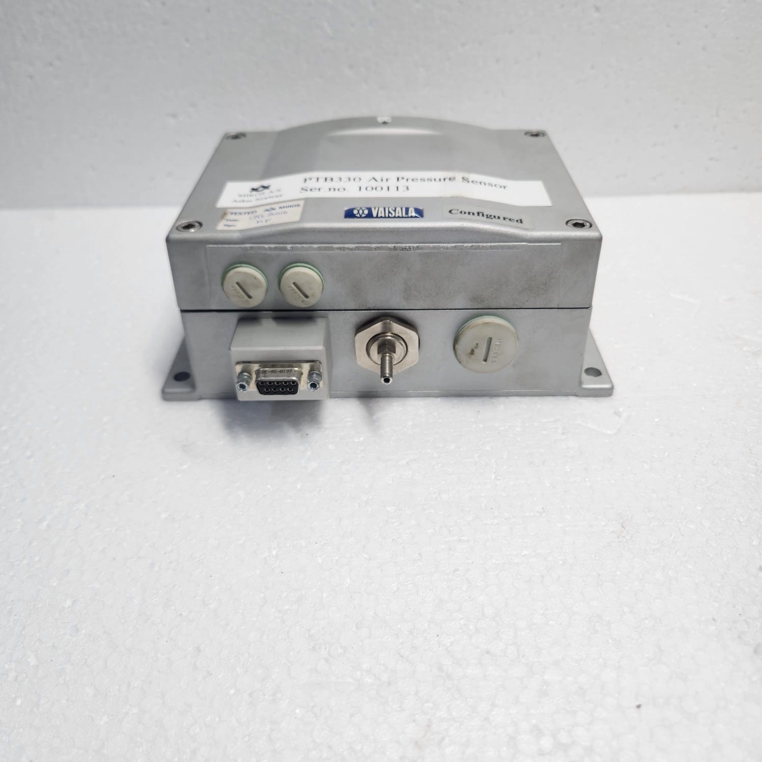 VAISALA DIGITAL BAROMETER PTB330 PRESSURE RANGE 500…1100 hPa SUPPLY 10…35VDC