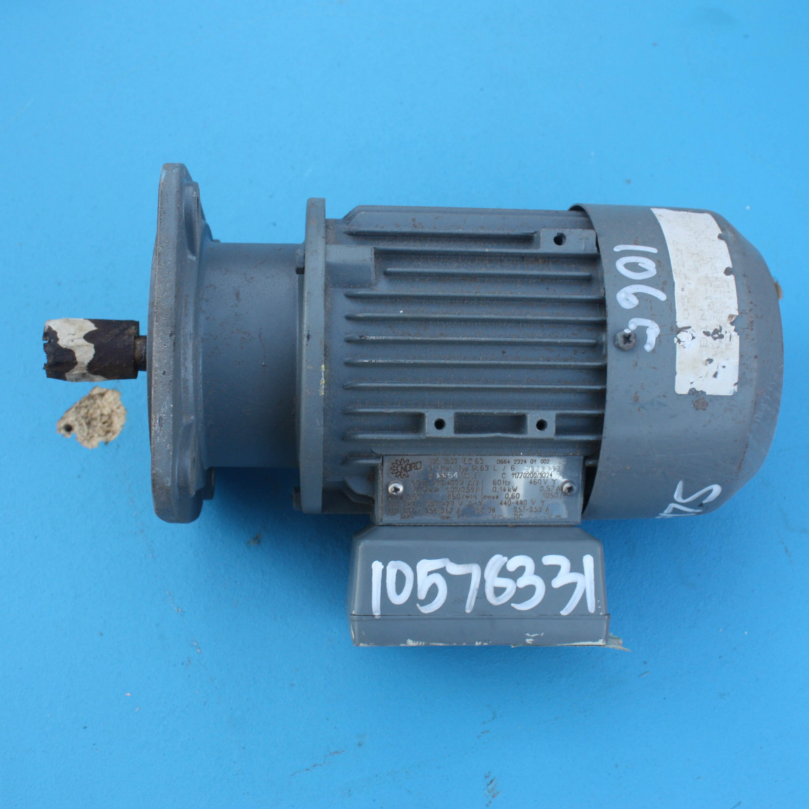 NORD VDE 0530 IED 63 0.12kW 3 phase motor 50Hz electric motor