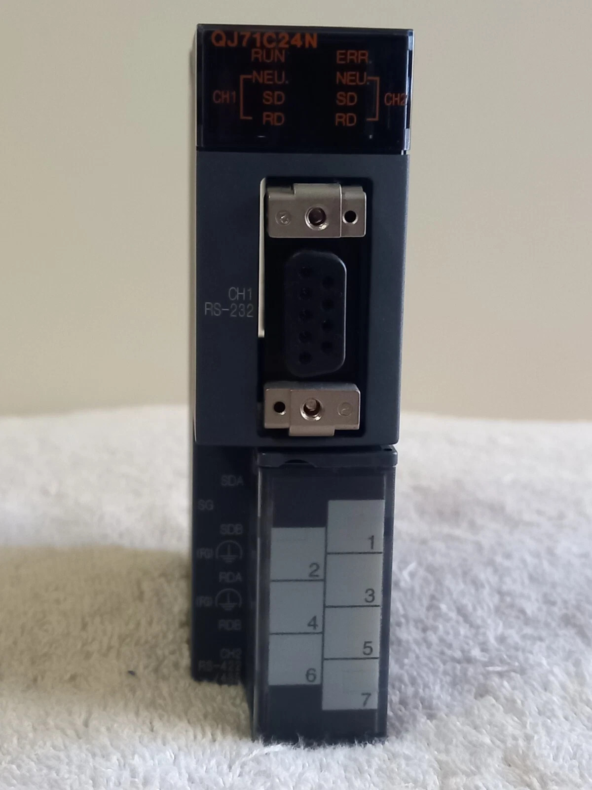 MITSUBISHI QJ71C24N RS-232/RS-422/485 Unit used