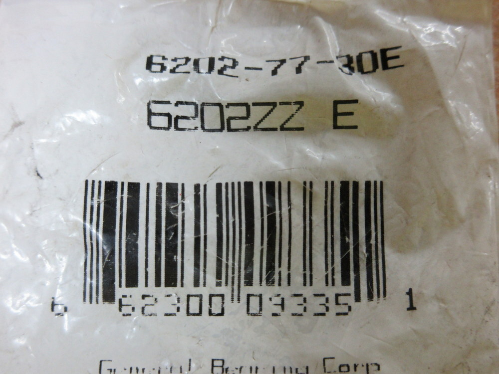 General Bearing 6202-77-30E Roller Bearing 6202ZZE