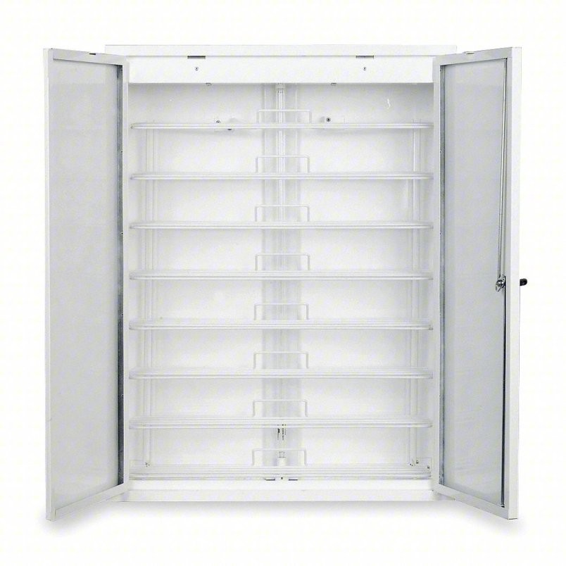 Sellstrom S90494 Eyewear Germicidal Cabinet, White
