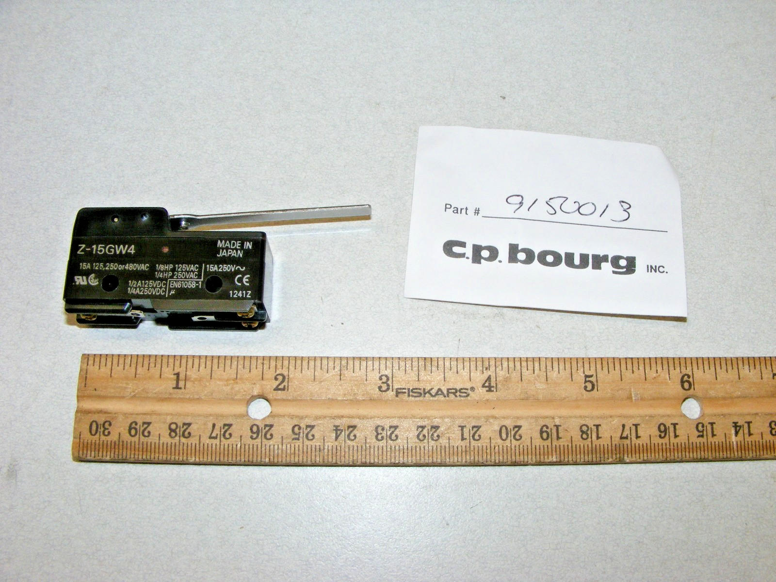 C.P. Bourg 9150013 Switch Omron Z-15GW4 (a72)