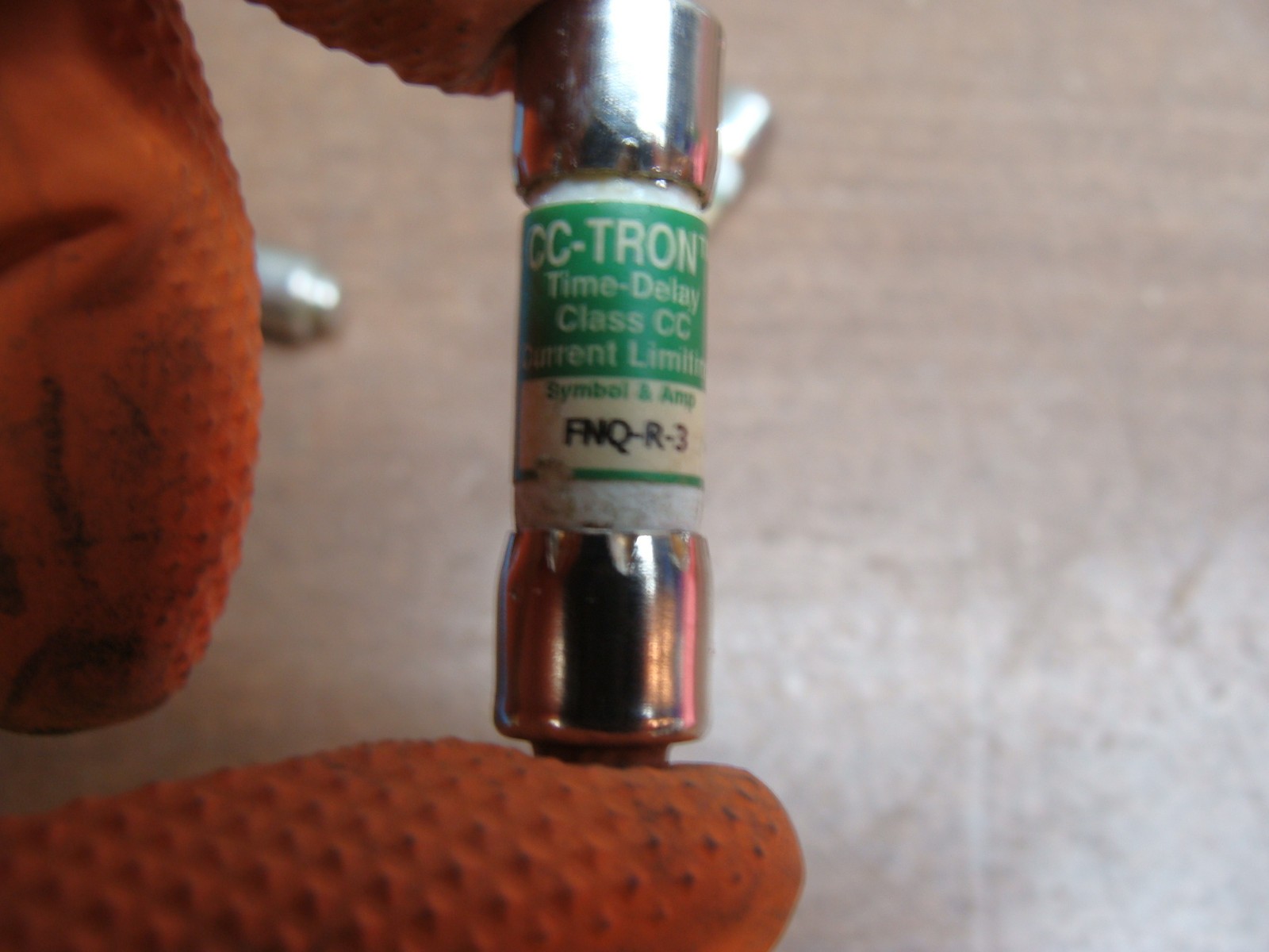 LOT OF 9 CC-TRON CURRENT LIMITING TIME DELAY FUSES FNQ-R3 600V 3A