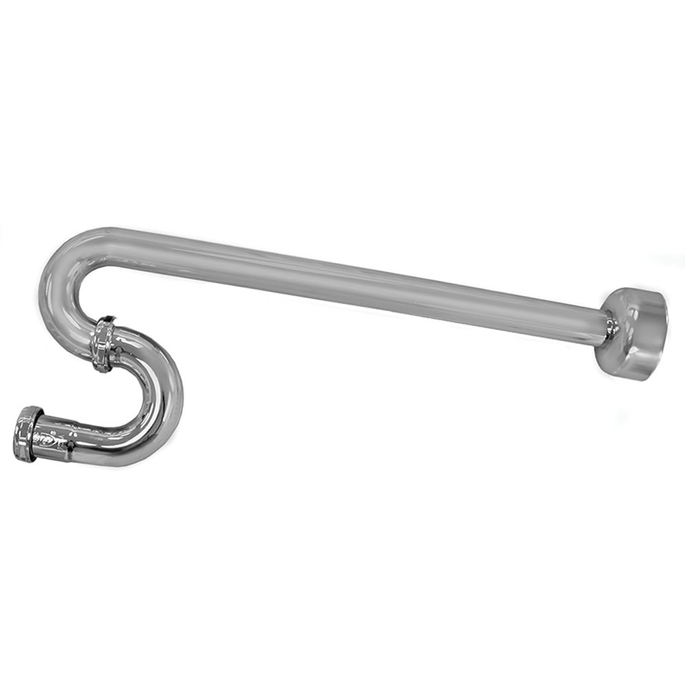 Jones Stephens P38097 1 1/2 BRS 17GA S-TRAP CP W/ BX FLG – Chrome