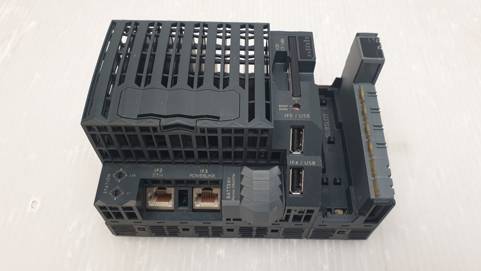 B&R X20 CP 1486 Rev L0 – Central Processing Unit – Excellent Condition