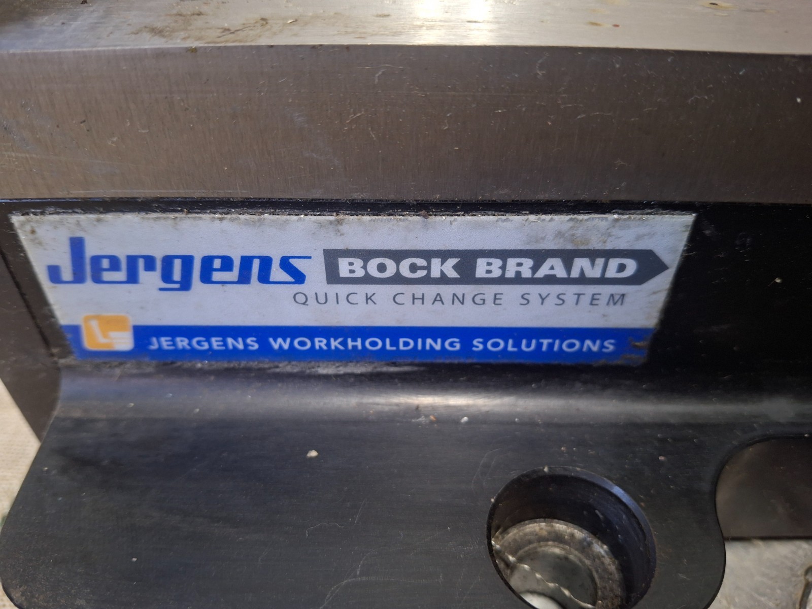 Jergens Bock Brand Quick Change Workholding Device TV6 20.5 x 5 x 9.75″