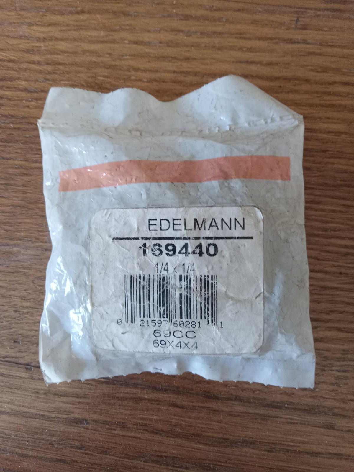 Edelmann 168440 Compression Male Elbow Fitting 1/4″ Tube X 1/4″ Pipe