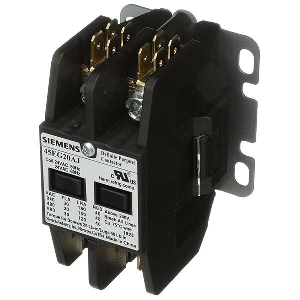 SIEMENS 45EG20AG CONTACTOR, 45DP, 30A, 2P, OPEN, 240V
