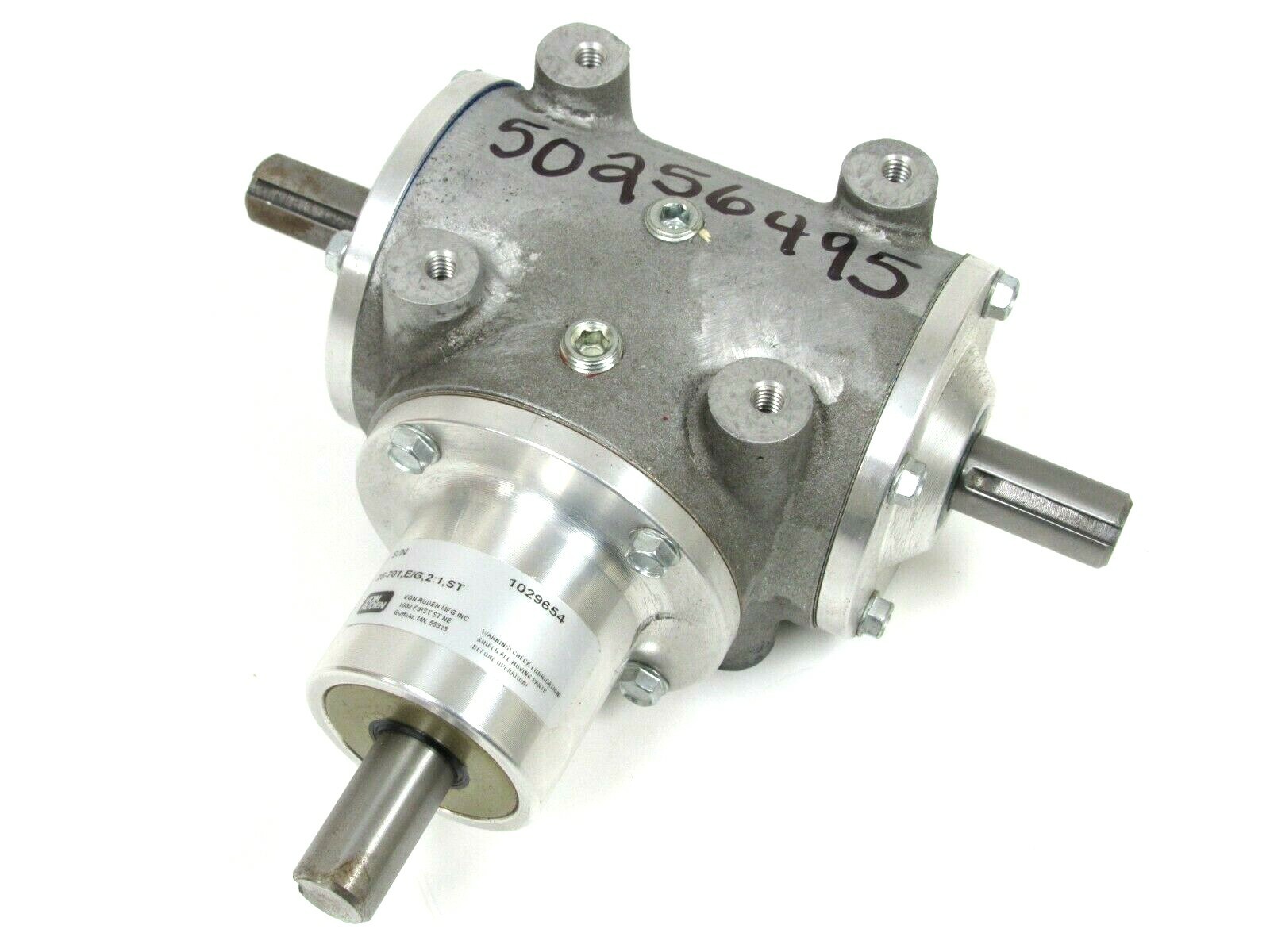 NEW VON RUDEN 25-701,E/G,2:1,ST GEARBOX 25701EG21ST 25701