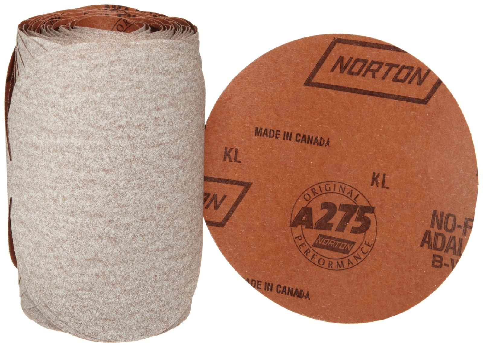 Norton A275OP PSA Adhesive Sandpaper Roll 220 Grit Sandpaper Woodworking and