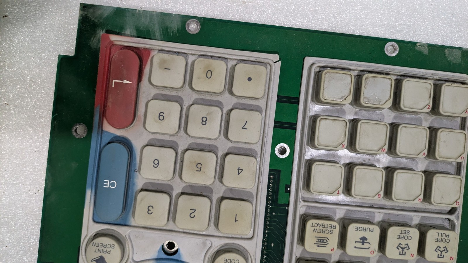 VAN DORN 251547 Pathfinder Keyboard 345229-B ITT 251547 REV C