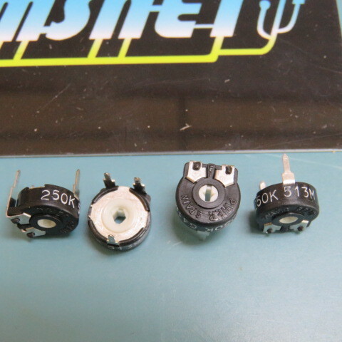PIHER PT10MV10-254A2020 Qty of 130 per Lot POTENTIOMETER 250K A +-20 P50%