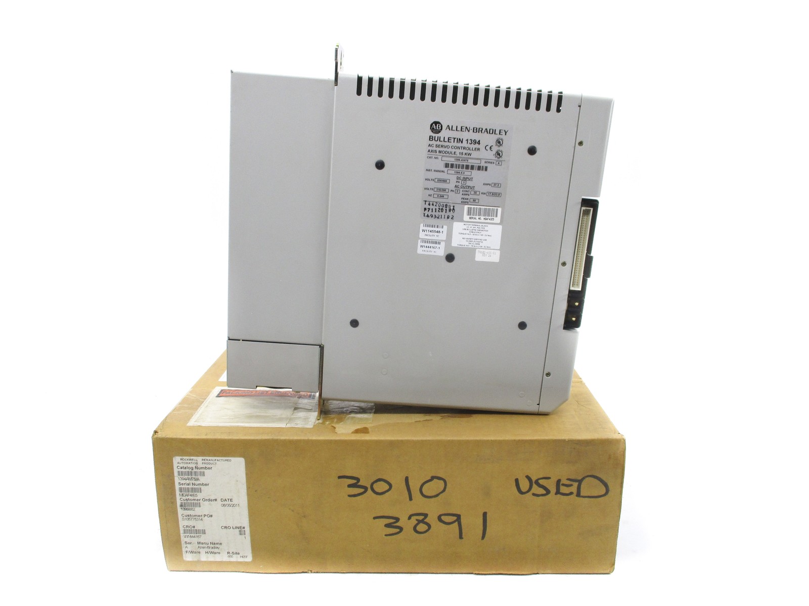 INDUSTRIAL SPARE PART 1394-AM75 SER. A 310/390VAC 35A REMAN