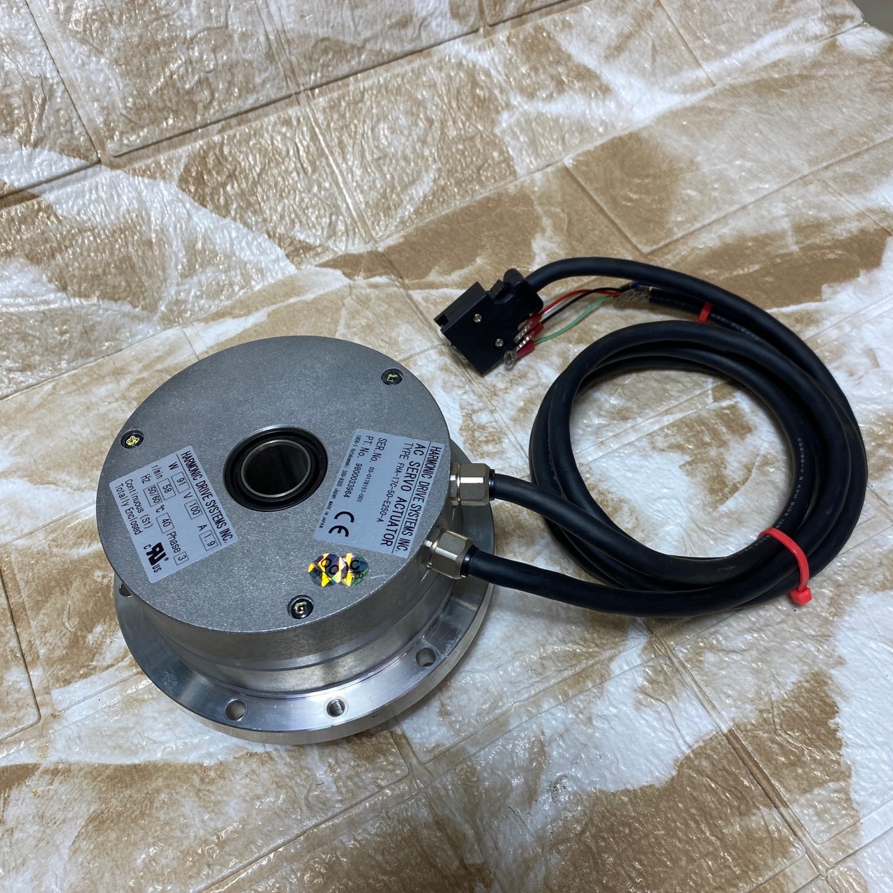 HARMONIC Drive FHA-17C-50-E250-A Servo Motor as in photos SN:57001, Tested, LAST