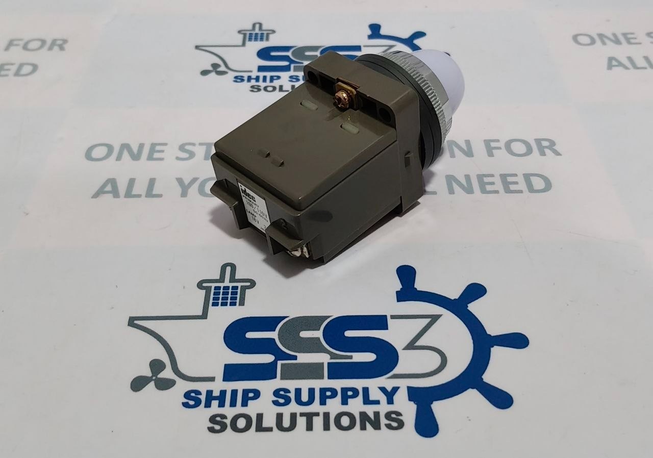 Izumi Denki Idec APN118-W Pilot Lamp Primary 100/110V 50-60 Hz Lamp 18V 2W