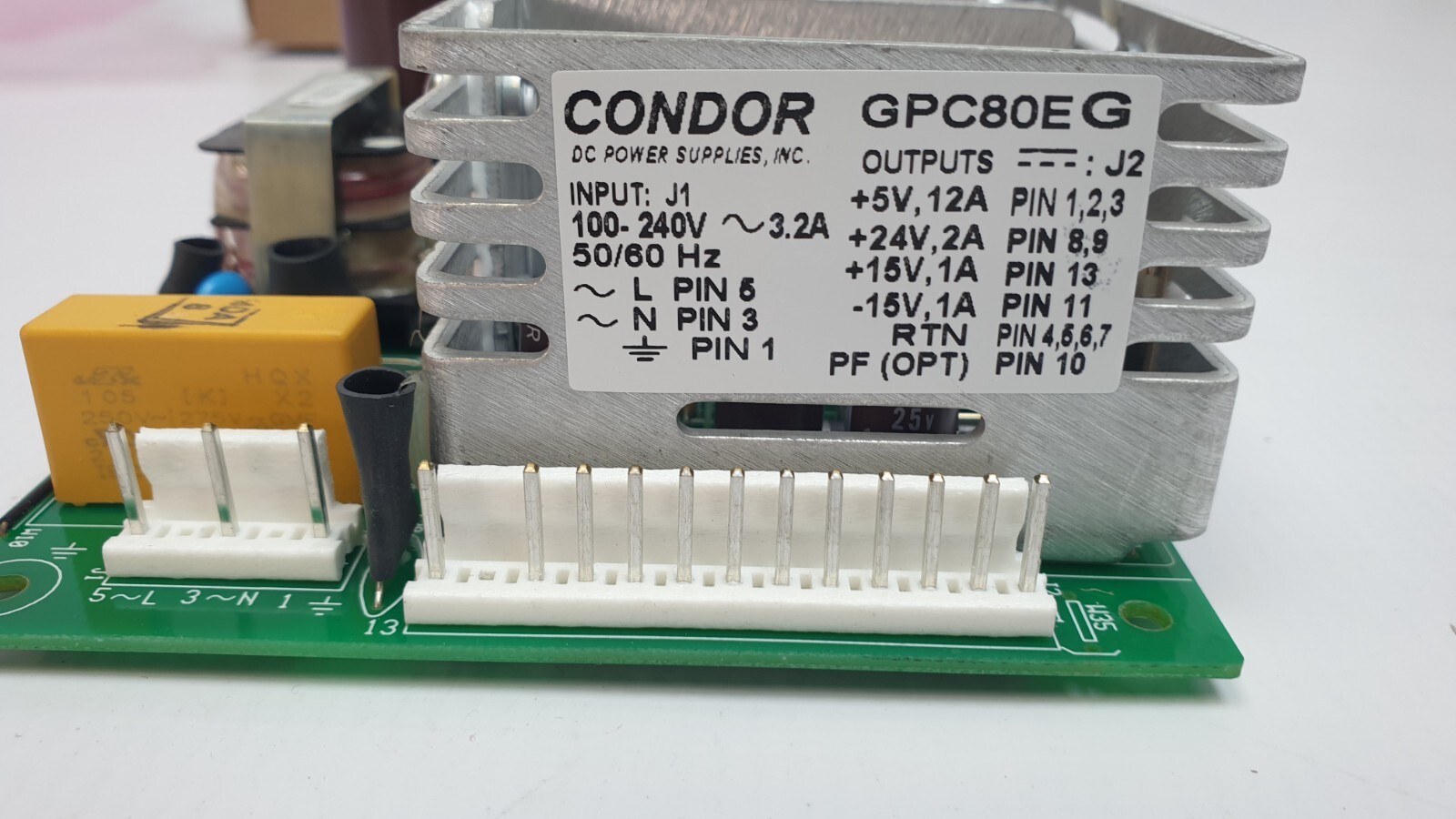 SL Power Electronics Condor GPC80EG Rev. B Power Supply Lumenis