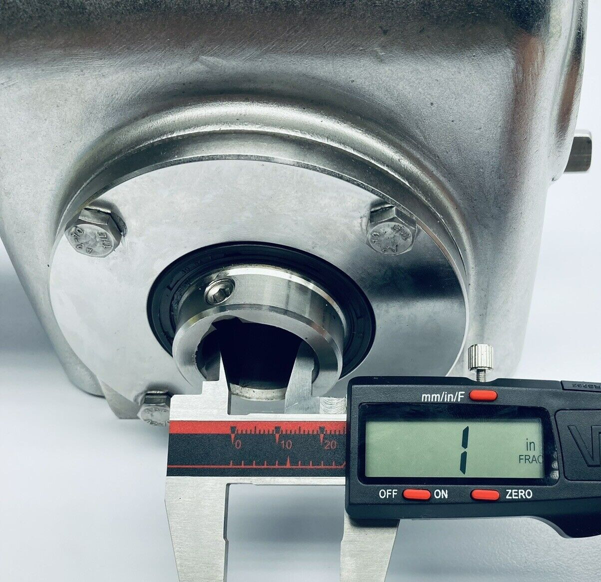 CONE DRIVE FS390-A225 STAINLESS STEEL RIGHT ANGLE GEARBOX RATIO 5:1
