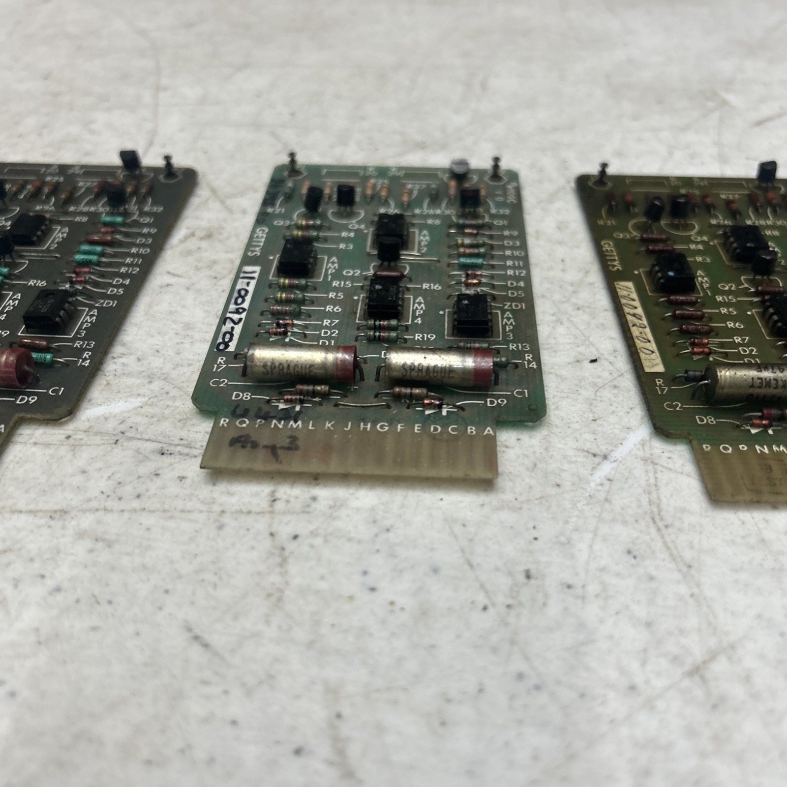 Lot Of 3 Gettys 11-0092-00 Circuit Control Board *FREE SHIPPING*