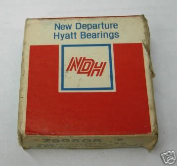 NEW DEPARTURE HYATT BEARING Z99508, 40 X 80 X 18 MM