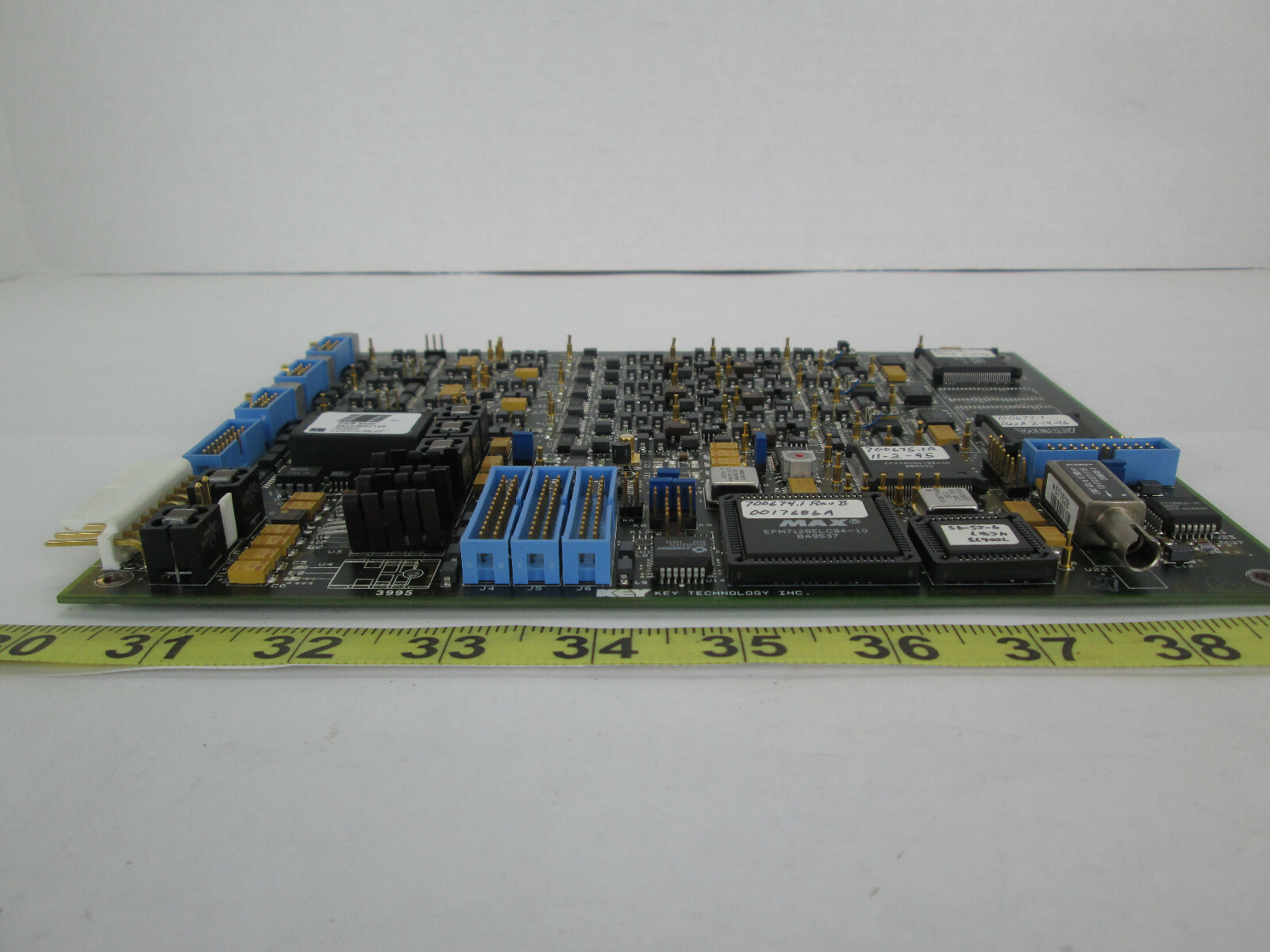 Key Technology PII-M1 Board Part # 016115 Rev C Assy # 100671-1 Rev G SKU A