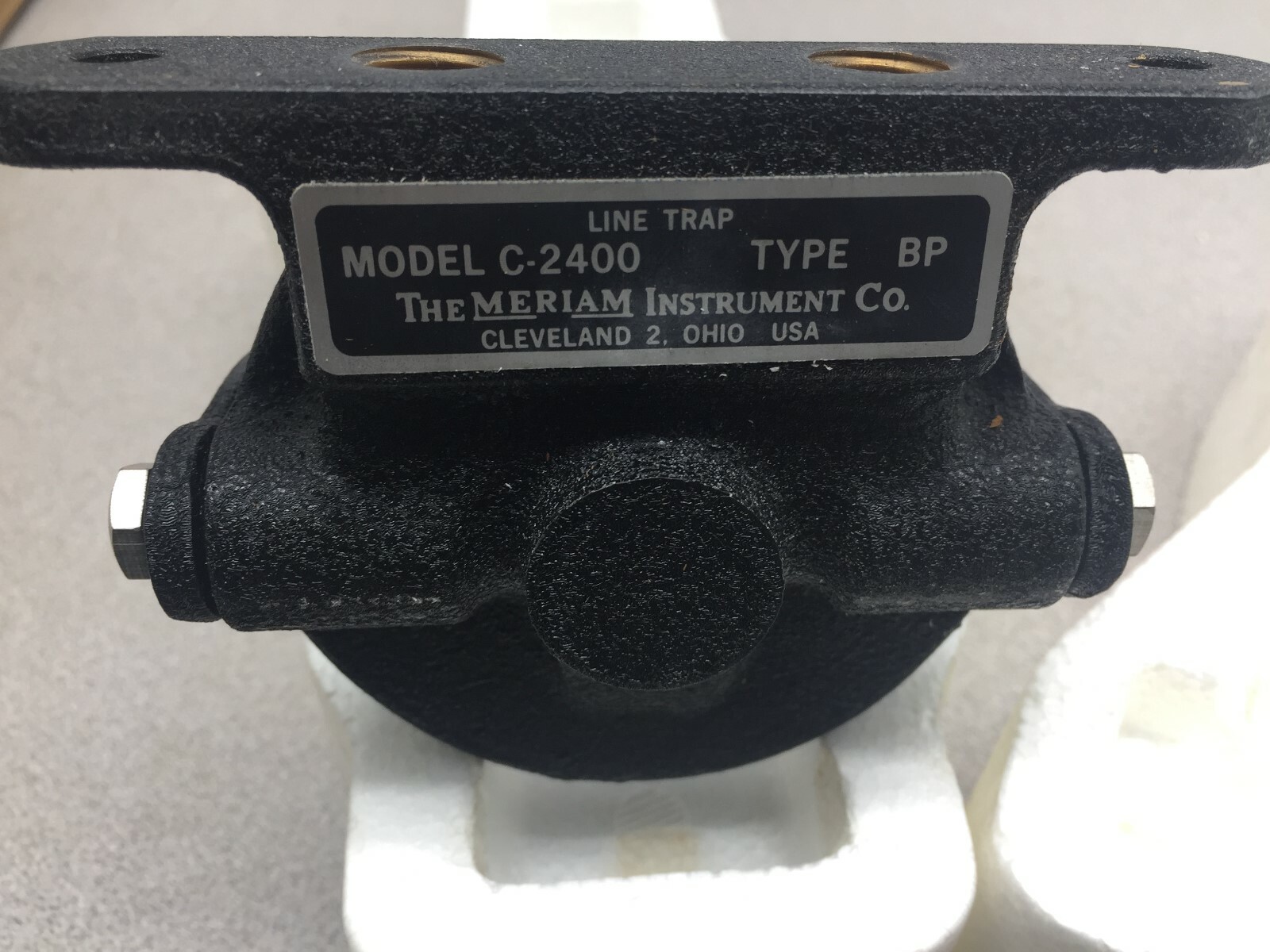 NEW IN BOX MERIAM INSTRUMENT CO LINE TRAP C-2400 TYPE BP