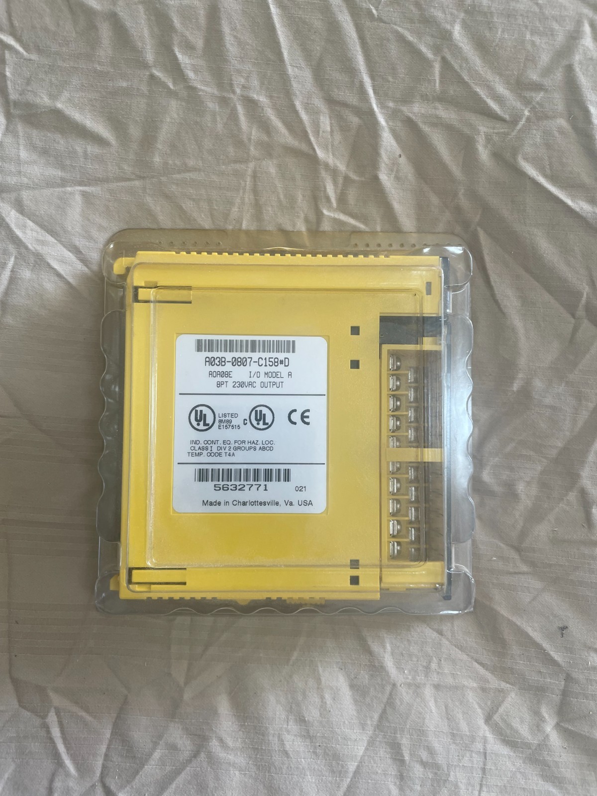 FANUC A03B-0807-C158#D 230VAC UNMP USED.