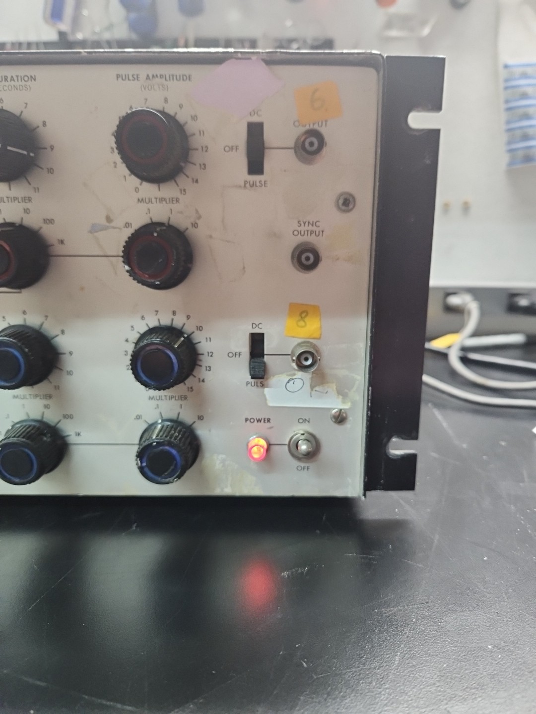 ORTEC EG&G 4710 DUAL CHANNEL STIMULATOR TRAIN PULSE