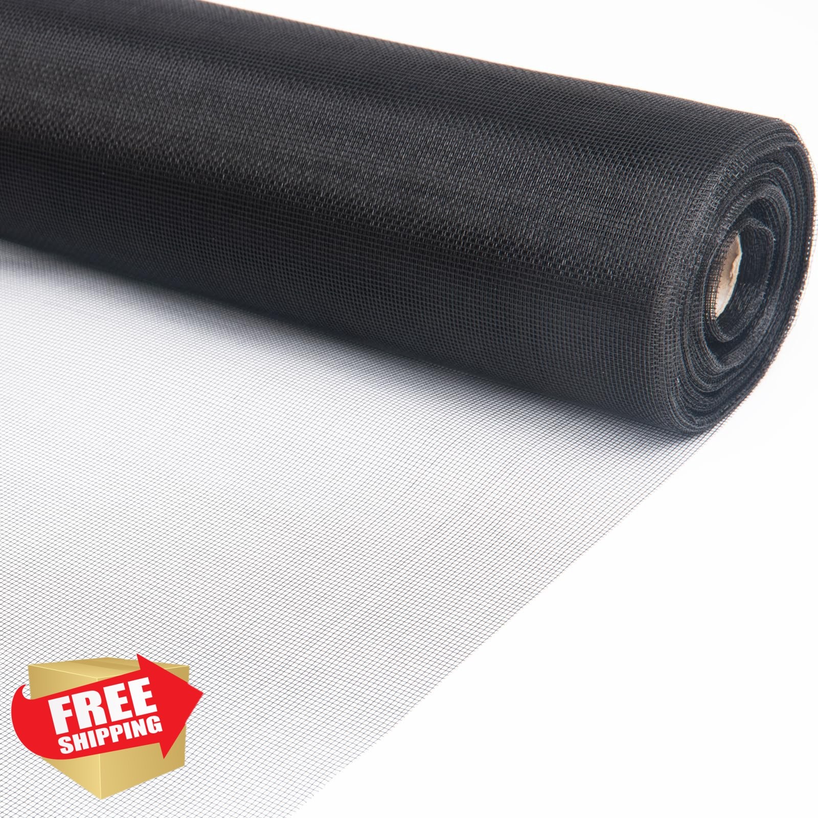 KAKO Window Screen Black 48″x50′