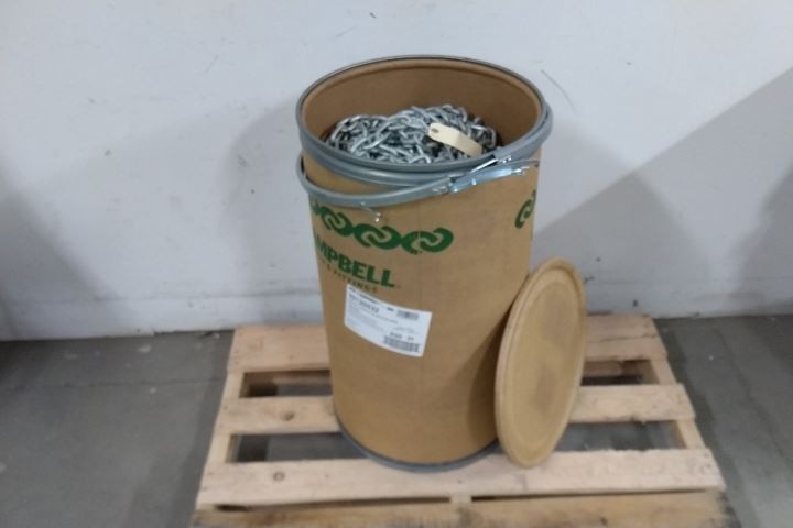 Campbell T0120532 5/16 In Trade Size 30 Grade 550 Ft Length Proof Coil Chain