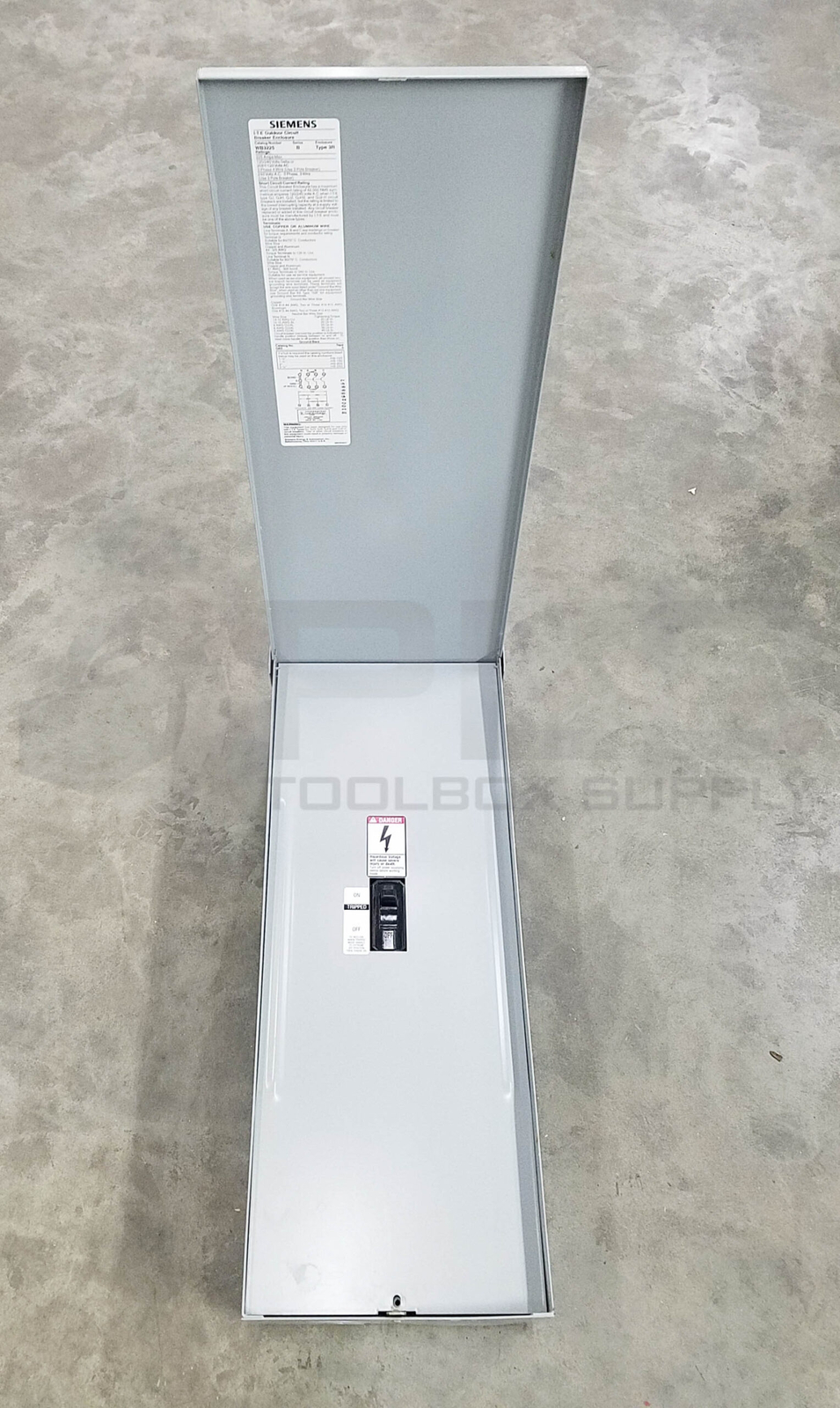 SIEMENS WB3225 /B TYPE 3R CIRCUIT BREAKER ENCLOSURE w/ QJ22B150 150AMP 2P