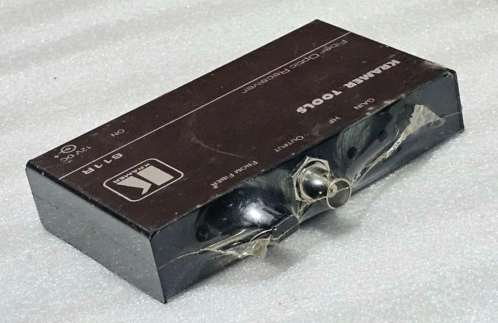 New Kramer Tools Model 611R Network Fiber Optic Receiver 12vdc – Made In Israel