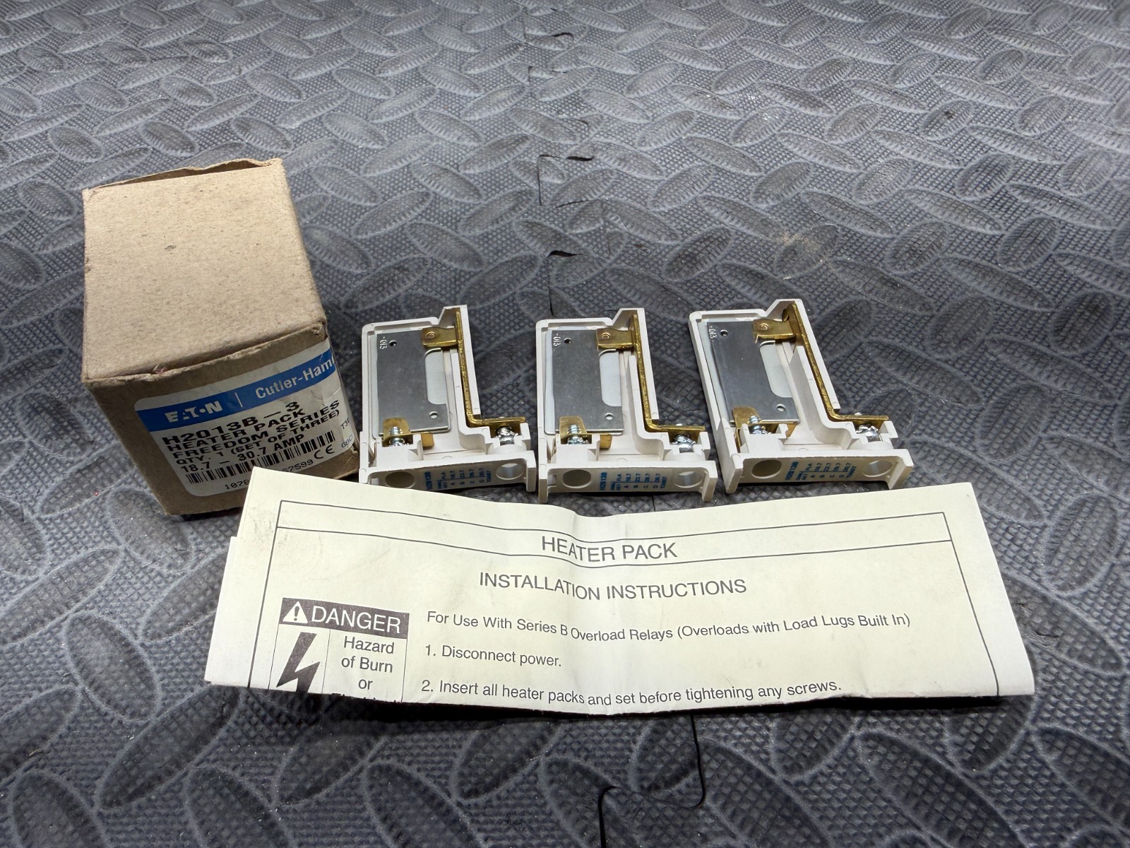 Set of 3 – Eaton H2013B-3 Freedom Series 18.7-30.7FLA Heater Element Packs