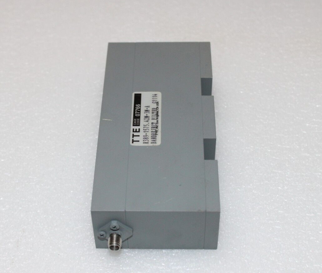 TTE R389-1575.42M-3M-A BAND REJECT FILTER for SPIRENT TAS5048