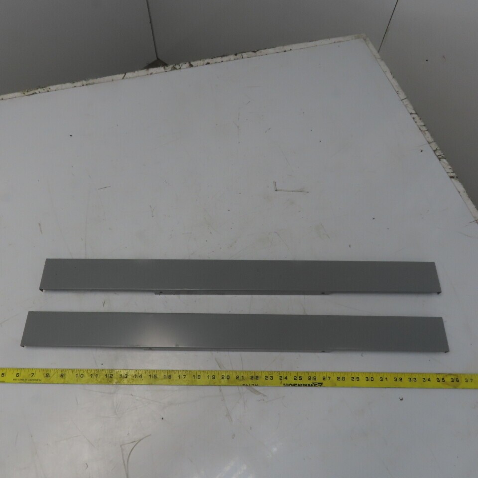 Stanley Vidmar 5-100-340-21 30″ Cabinet Metal Base Cover Gray Lot of 2