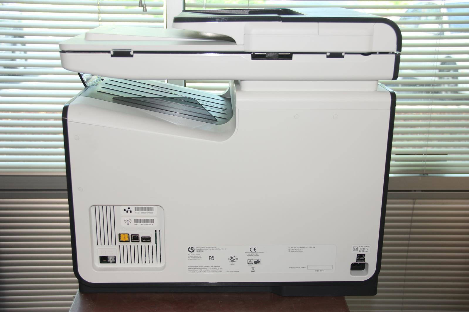 HP HEWLETT PACKARD VCVRA-1504-00 PageWide Pro MFP 577dw Multifunction Printer