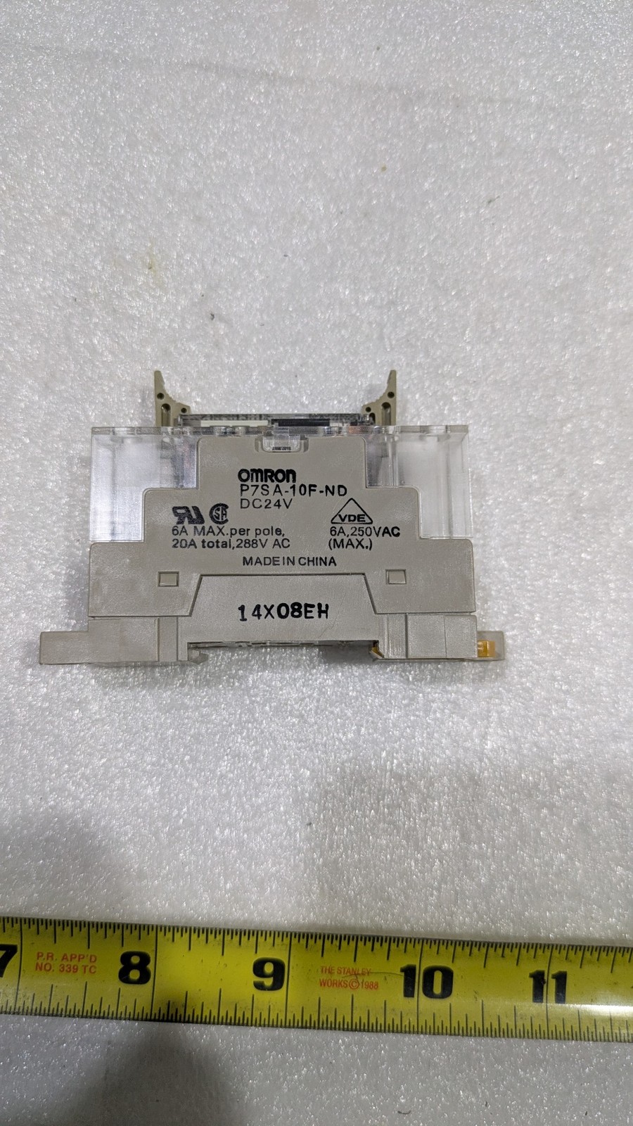 OMRON P7SA-10F-ND DC24V G7SA-2A2B 24 VDC