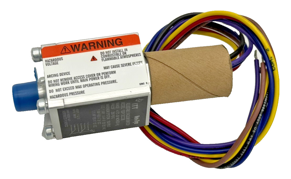 ITT 182P12CC3B Neo-Dyn Adjustable Vacuum Switch