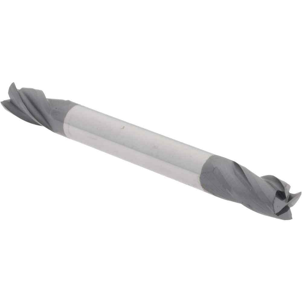 SGS 31180 Square End Mill: 3/16″ Dia, 3/8″ LOC, 3/16″ Shank, 2″ OAL, 4 Flutes