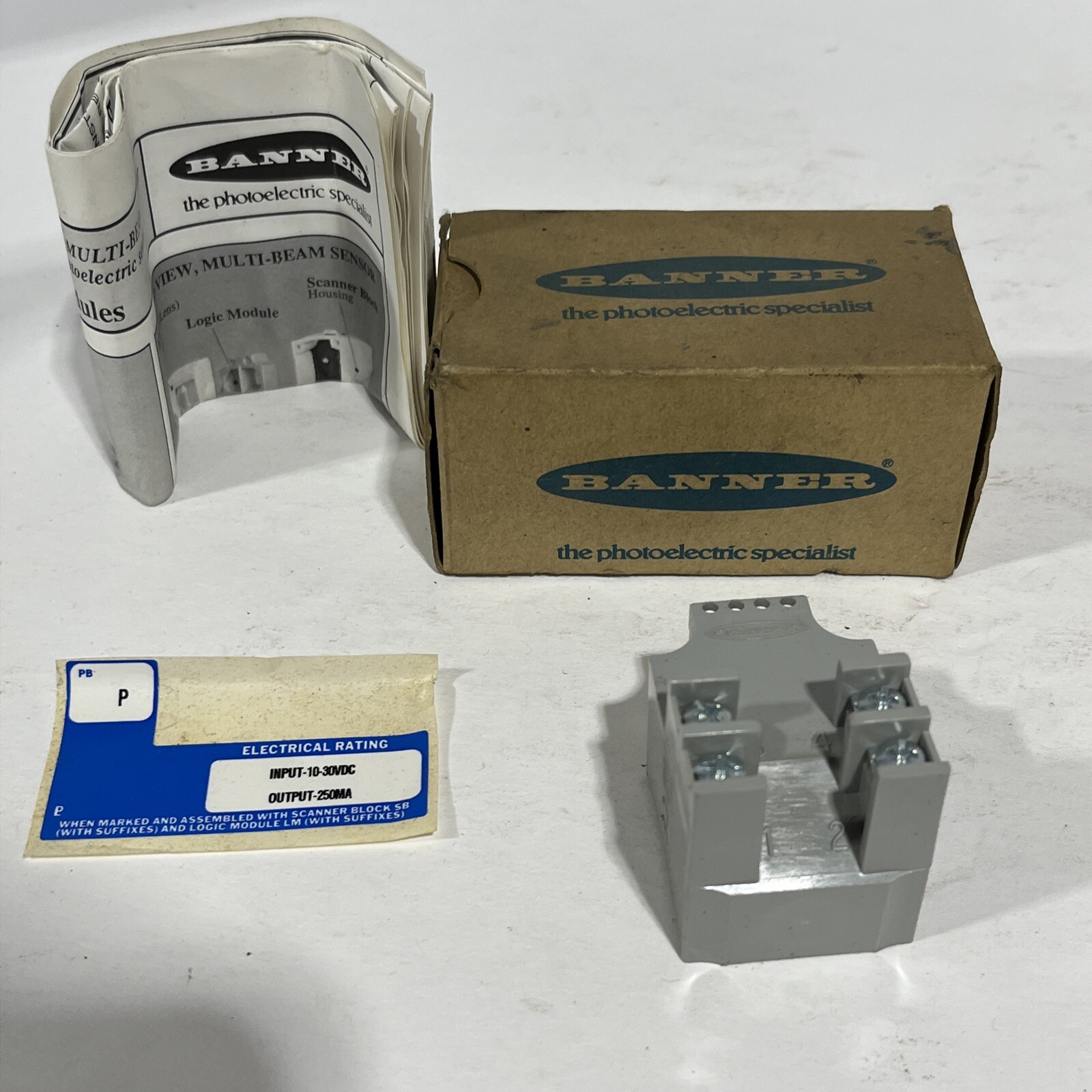 Banner Engineering PBP 16392 Multi-Beam Power Block 3A, 4 Wire, 10-30VDC