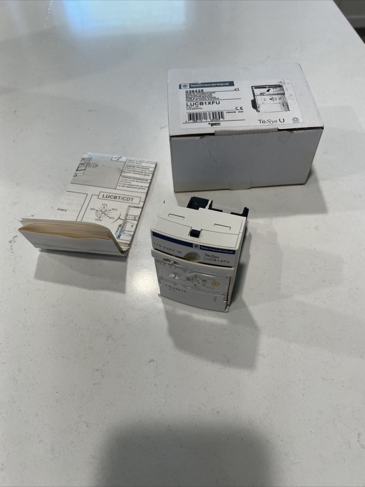 New Telemecanique LUCB1XFU Starter Motor Advanced Control Unit Schneider