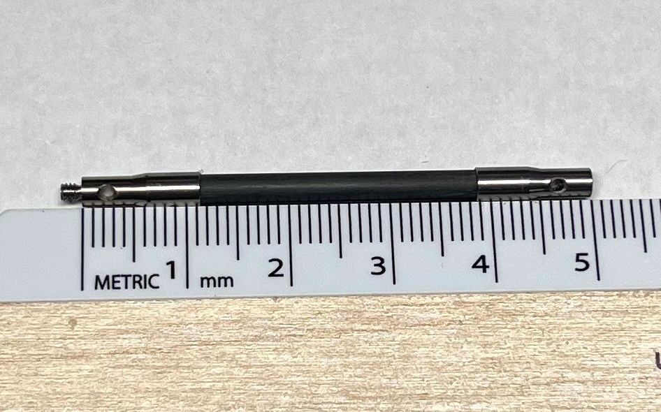 ITP Styli VCM 200003050 Carbon Fiber Extension 50 mm Long M2 Thread