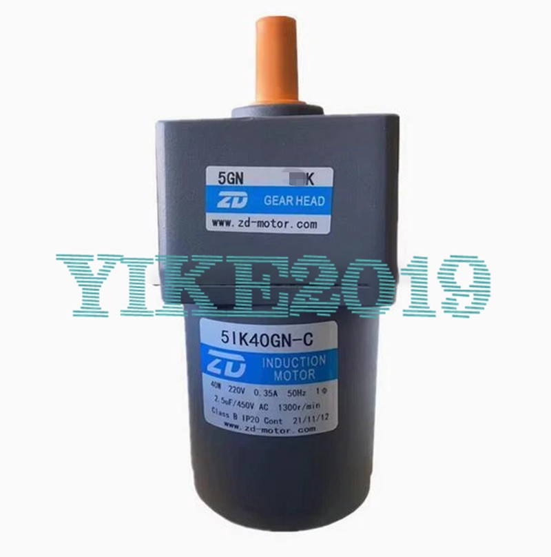 1PC NEW FOR ZD 220V Gear reducer motor 5IK40GN-C/5GN150K