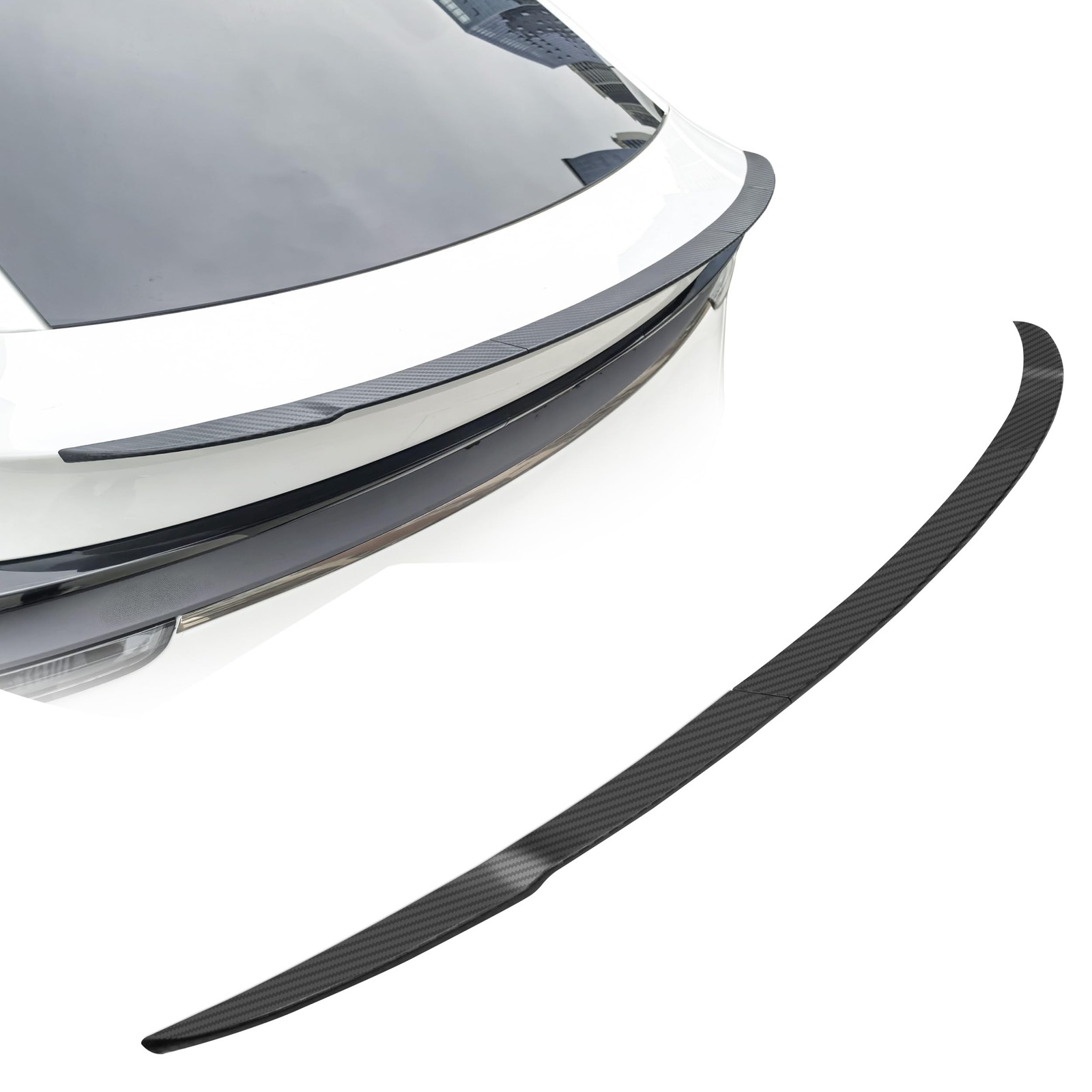 Rear Spoiler for Tesla Model Y Juniper 2025 2026, ABS Rear Trunk Lip Wing, Sp…