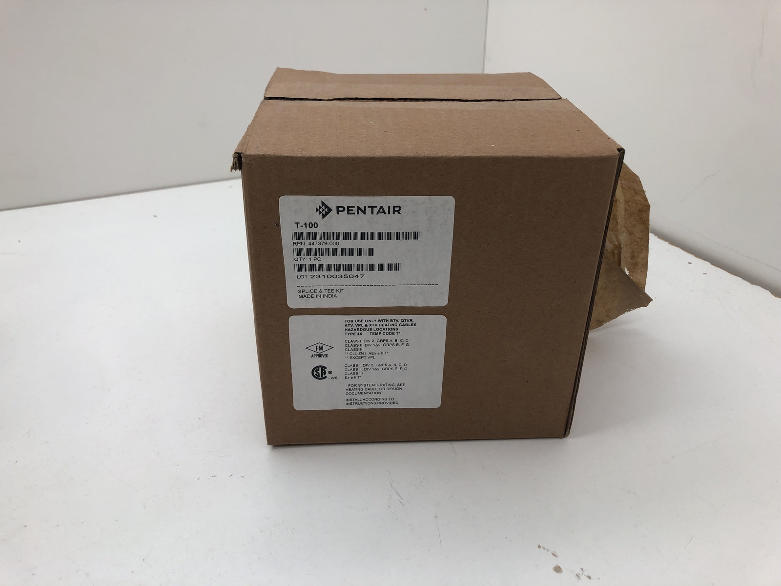(QTY.4) PENTAIR T-100 SPLICE AND TEE CONNECTION KIT