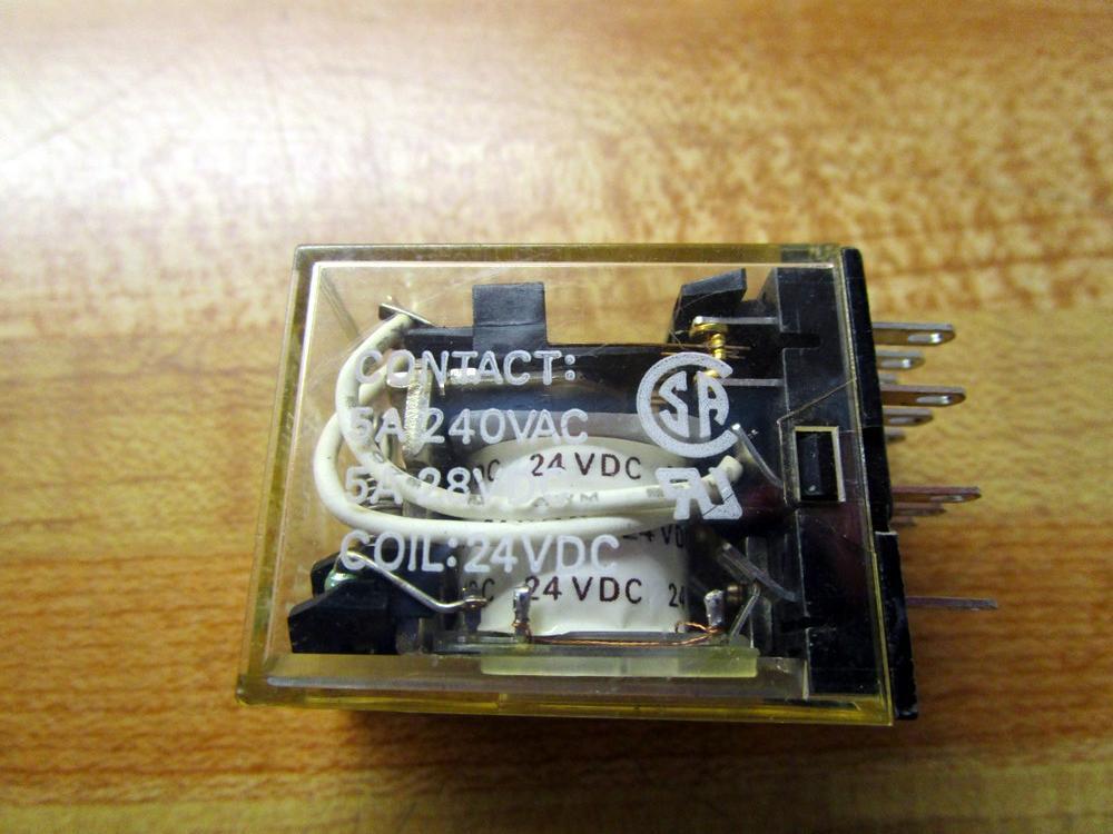 Omron MY4ZN-24V DC Relay MY4ZN24VDC Old Style (Pack of 3)