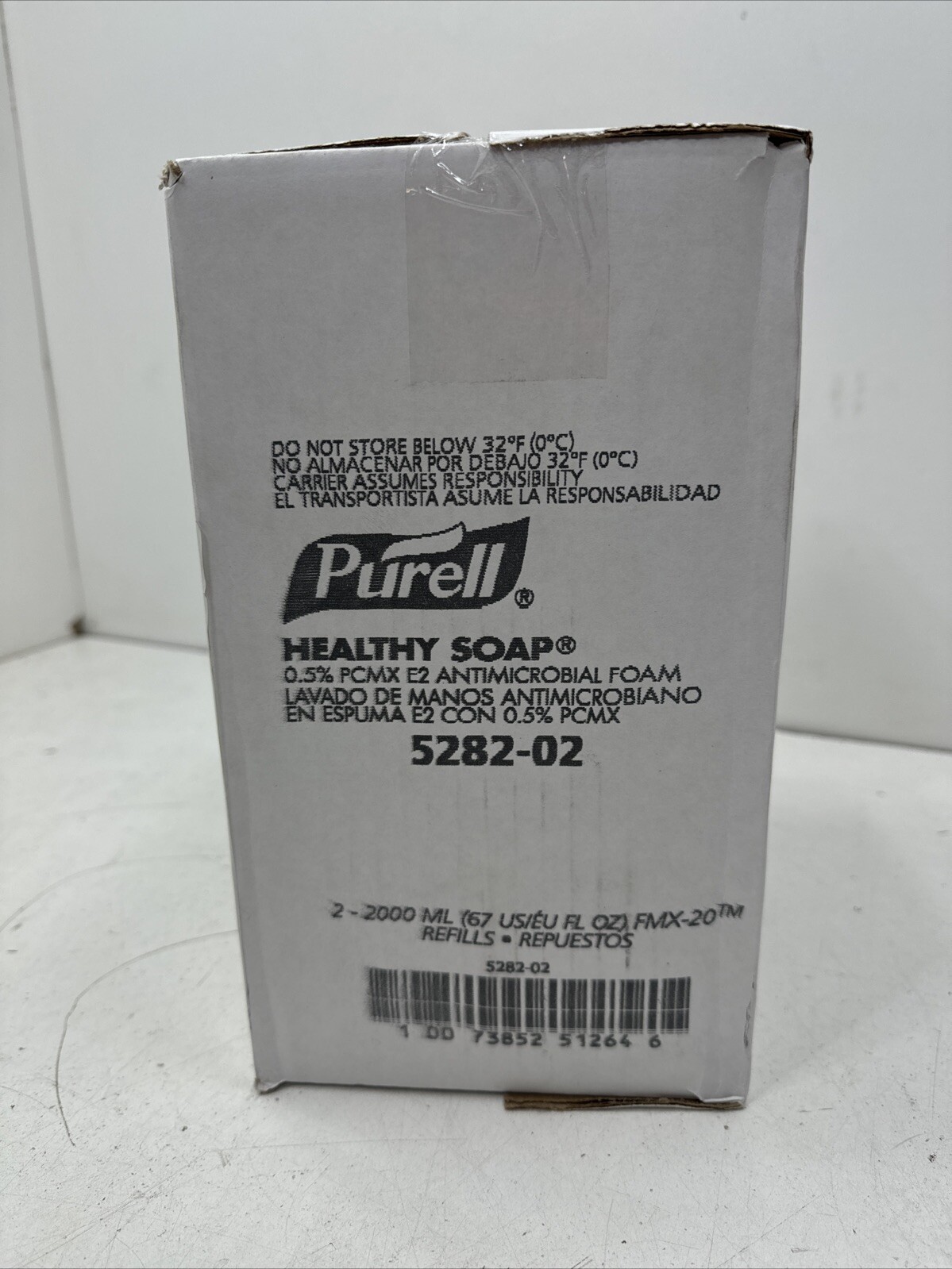 2 Pk 2000ml Purell 5282-02 Health Soap .5% PCMX E2 Anitmicrobial Foam Exp. 11/26