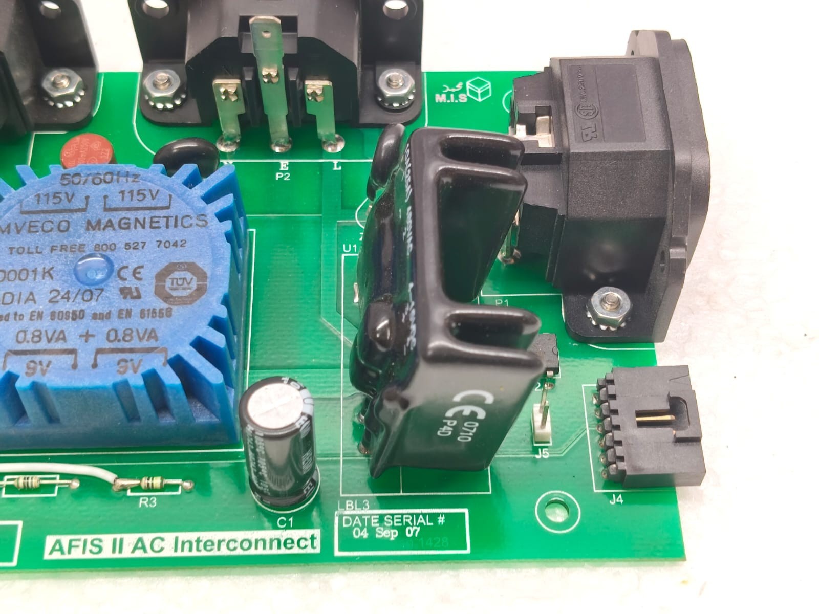 Uster LBL2 AFIS II / AFIS AC Interconnect PRO 255300-02770 Power Board NEW