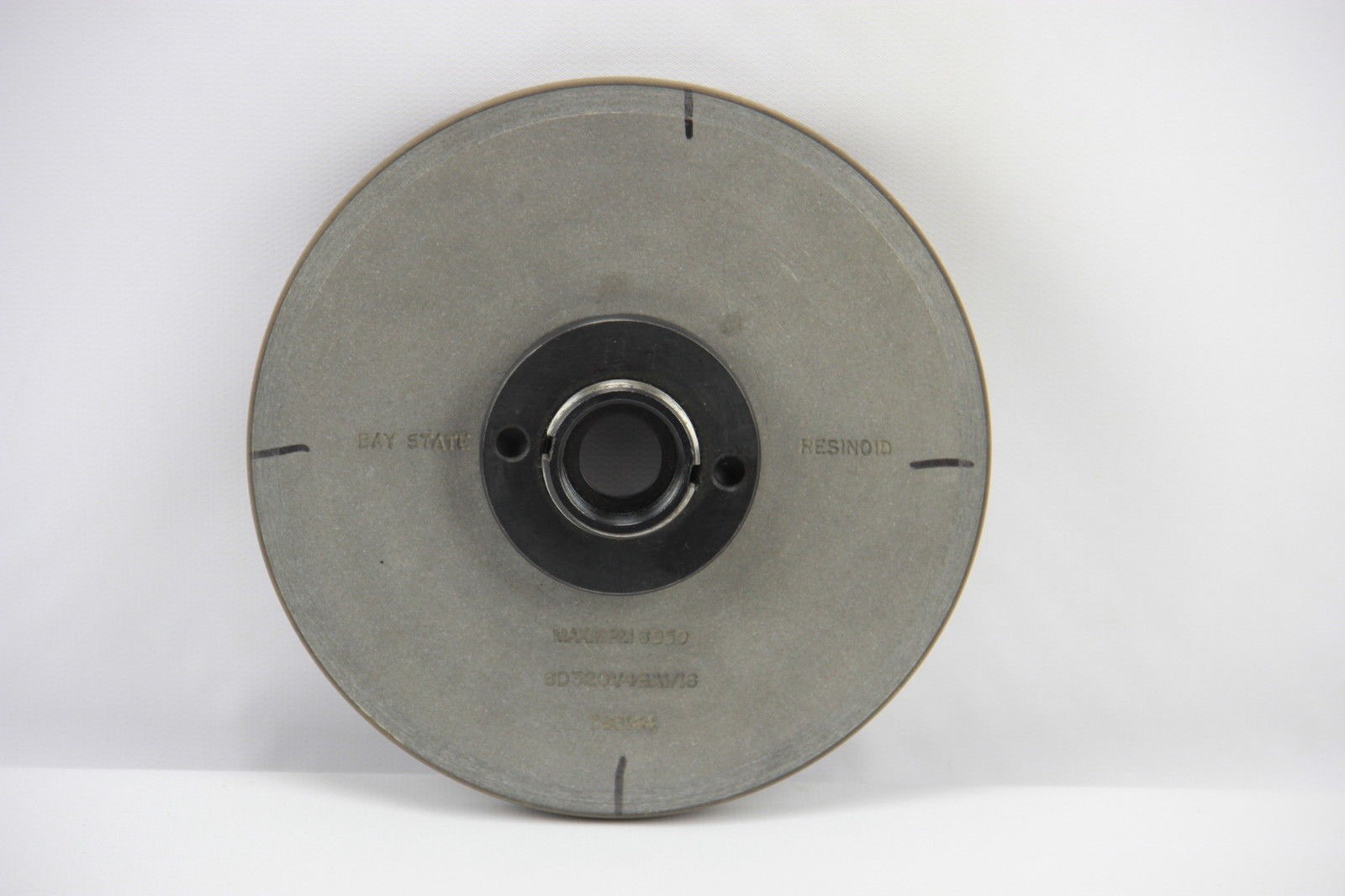 Bay State 6D320V4BA1/16 Resinoid Diamond Grinding Wheel 6″ OD 1/16″ ID 6050RPM