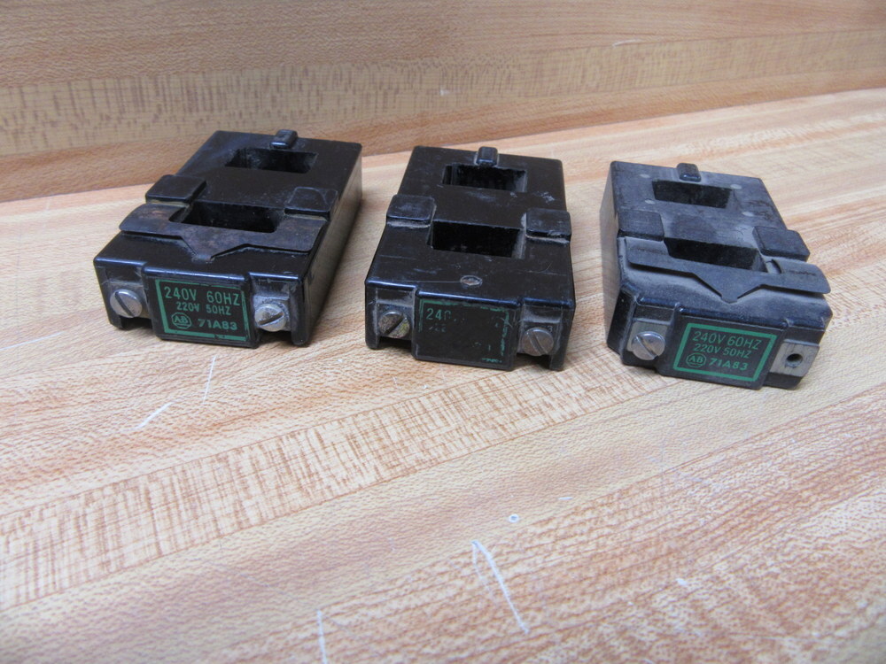 Allen Bradley 71A83 Coil Tested (Pack of 3)